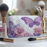 Marlies - Gevoerde toilettas Elegant Lavendel