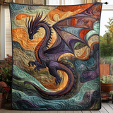Chantal - Quilted blanket Snake Moon