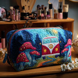 Sietske - Quilted toiletry bag Quilt and Travel Design in Moonlight