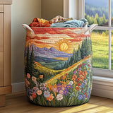 Upholstered Laundry Basket - Belle-de-Jour