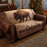 Lisa - Quilted sofa cover Mountain Landscape