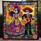 Sofie - Quilted blanket Day of the Dead