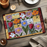 Sara - Quilted Placemat Flower Petal Pad