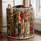 Upholstered Laundry Basket - Natural