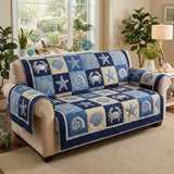 Sophie - Quilted sofa cover Charm of the Sea
