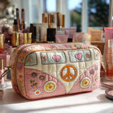 Guusje - Quilted Toiletry Bag Pastel Bus