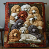 Melissa - Quilted blanket Chic Poodles