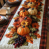 Quilted Tablecloth - Pumpkins Parade