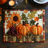 Nina - Quilted placemat Pompoen Parade