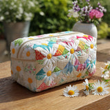 Lieke - Quilted toiletry bag Refined Florals