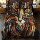 Stitched 3-Piece Bedding Set - Soft Spun