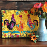 Sanne - Quilted placemat Paradijs van de Haan Stralend