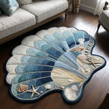Nova - Decorative Shell Shaped Personalized Rug