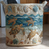 Upholstered Laundry Basket - Free and Easy
