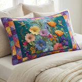 Quilted Pillowcase - Dream of Soft Petals