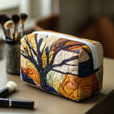 Femke - Padded toiletry bag Branches of Tree of Life