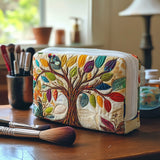 Sanne - Quilted toiletry bag Tree of Life