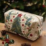 Marloes - Quilted toiletry bag Star wreath