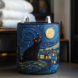 Quilted Laundry Basket - Starlight Toes
