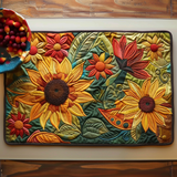 Lieke - Padded placemat Sunflower Sunburst