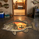 Sara - Decorative rug Personalized Sunset Shape