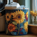 Gepolsterde Wasmand - Zonnige Bloemen