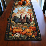 Quilted Table Runner - Turkey Trot