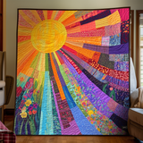 Silke - Quilted blanket Radiant Sun