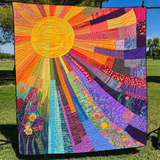 Silke - Quilted blanket Radiant Sun