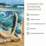 Kenmerken van de gewatteerde strandtas