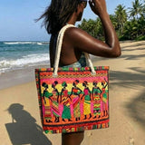 Handgemaakte Strandtas | Melanin Queens